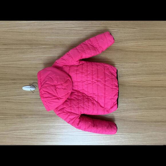 Nike Hot Pink Puffer Coat Size 3T - Picture 2 of 3